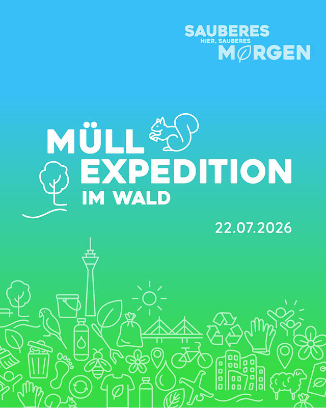 Müllexpedition im Wald am 22.07.2026